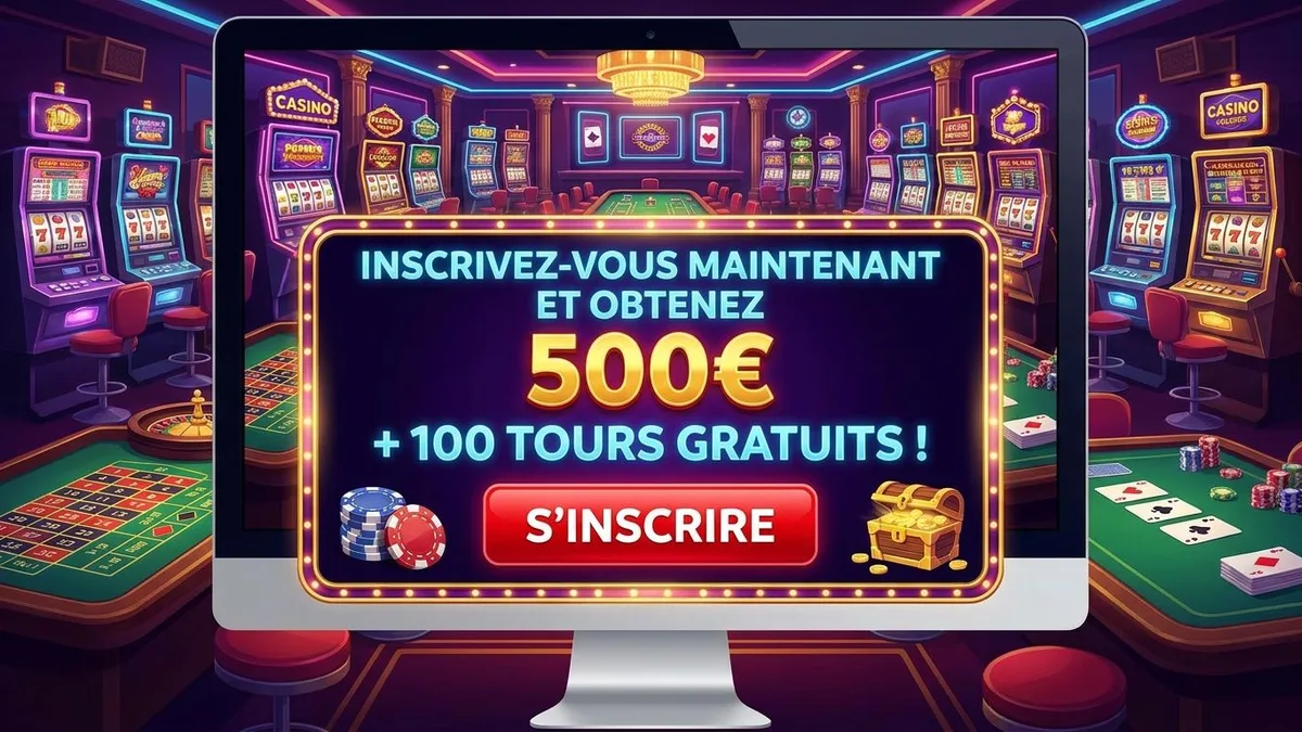 Inscription avec bonus